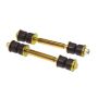 Prothane Universal End Link Set - 4 5/8in Mounting Length - Black