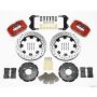 Wilwood 140-8276-DR Dynapro Radial Front Kit 12.19in Drilled Red 99-03 Jetta IV & Golf IV