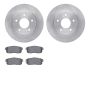 Dynamic Friction 6502-67297 Rotor Kit