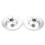 PowerStop EBR1629XPR PowerStop Evolution Performance Drilled, Slotted & Plated Brake Rotor Pair