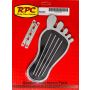 RACING POWER CO-PACKAGED RPCR8520 Gas Pedal Barefoot Chrom Steel