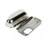 Kentrol 76-86 Jeep Wiper Motor Cover CJ - Polished Silver