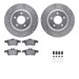 Dynamic Friction 7612-80005 Rotor Kit