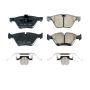 PowerStop 17-1504 PowerStop - Z17 Low-Dust Ceramic Brake Pads with Hardware
