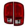 SPYDER 5081827 LED Tail Lights - Version 2 - Red Clear