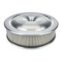 MOROSO MOR65920 16in Alum. Air Cleaner - Low Profile 7-5/16 Neck