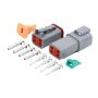 QUICKCAR RACING PRODUCTS QRP71-342 Deutsch Connector - 4-Pin
