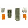 Turbosmart TS-0550-3130 eGate 6 Way Sensor Connection Kit (DTM Connector)