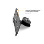 Mishimoto MMLP-T1-22 2022+ Chevy 1500 Tow Hook License Plate Relocation Bracket