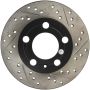 Stoptech 127.33057L Slotted & Drilled Sport Brake Rotor