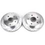 PowerStop AR8747XPR PowerStop Evolution Performance Drilled, Slotted & Plated Brake Rotor Pair