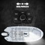 XKGLOW XK-SAR360-1111W XK Glow SAR360 Light Bar Kit Emergency Search and Rescue Light System White (4) 20In