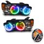 Oracle Lighting 8104-330 SMD Pre-Assembled Headlights, ColorSHIFT
