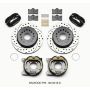 Wilwood 140-9315-D Forged Dynalite P/S Park Brake Kit Drilled 12 Bolt 2.75in offset Staggered Shock