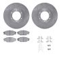Dynamic Friction 6512-76578 Rotor Kit