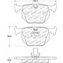 StopTech Street Touring 04-10 BMW 528i/530xi/535i xDrive Rear Brake Pads