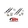 BMR 08-17 Challenger Front and Rear Sway Bar End Link Kit - Black