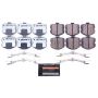 PowerStop Z26-1185F PowerStop - Z26 Performance Carbon-Fiber Ceramic Brake Pads with Hardware Kit