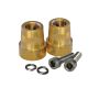 Tall Brass Post Adaptors 6mm