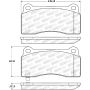 Stoptech 308.09680 Street Brake Pads