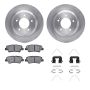 Dynamic Friction 6512-21098 Rotor Kit
