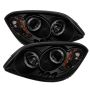 SPYDER 5078285 Projector Headlights - LED Halo - Black Smoke