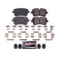 PowerStop Z23-1547 PowerStop - Z23 Daily Driver Carbon-Fiber Ceramic Brake Pads with Hardware Kit