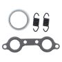 Vertex Pistons 823179 Vertex Gaskets 03-05 Polaris Sportsman 600 4x4 Exhaust Gasket Kit