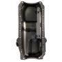 Moroso 20179 80-85 Chevrolet SBC (w/Passenger Side Dipstick) Wet Sump 5.5qt 7.5in Steel Oil Pan - Black