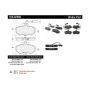 CENTRIC PARTS 100.02900 Centric Original Equipment Formula Brake Pads