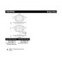 CENTRIC PARTS 100.05550 Centric Original Equipment Formula Brake Pads with Hardware