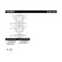 CENTRIC PARTS 100.06810 Centric Original Equipment Formula Brake Pads with Hardware