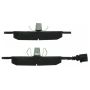 CENTRIC PARTS 100.07681 Centric Original Equipment Formula Brake Pads with Hardware