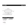 CENTRIC PARTS 100.07800 Centric Original Equipment Formula Brake Pads