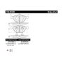 CENTRIC PARTS 100.09200 Centric Original Equipment Formula Brake Pads with Hardware