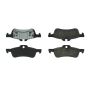 CENTRIC PARTS 100.10600 Centric Original Equipment Formula Brake Pads with Hardware