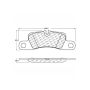 CENTRIC PARTS 100.13900 Centric Original Equipment Formula Brake Pads with Hardware