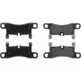CENTRIC PARTS 100.14530 Centric Original Equipment Formula Brake Pads with Hardware