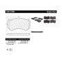 CENTRIC PARTS 100.15300 Centric Original Equipment Formula Brake Pads with Hardware