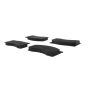 CENTRIC PARTS 102.00010 C-Tek Semi-Metallic Brake Pads with Shims