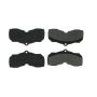CENTRIC PARTS 102.00030 C-Tek Semi-Metallic Brake Pads with Shims