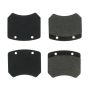 CENTRIC PARTS 102.00050 C-Tek Semi-Metallic Brake Pads with Shims