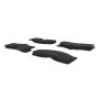CENTRIC PARTS 102.00080 C-Tek Semi-Metallic Brake Pads with Shims