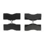 CENTRIC PARTS 102.00080 C-Tek Semi-Metallic Brake Pads with Shims