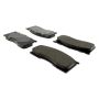 CENTRIC PARTS 102.00110 C-Tek Semi-Metallic Brake Pads with Shims