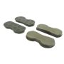 CENTRIC PARTS 102.00190 C-Tek Semi-Metallic Brake Pads with Shims