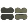 CENTRIC PARTS 102.00190 C-Tek Semi-Metallic Brake Pads with Shims