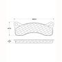 CENTRIC PARTS 102.00200 C-Tek Semi-Metallic Brake Pads with Shims