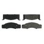 CENTRIC PARTS 102.00330 C-Tek Semi-Metallic Brake Pads with Shims