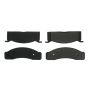 CENTRIC PARTS 102.00340 C-Tek Semi-Metallic Brake Pads with Shims